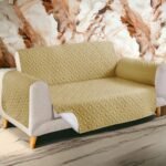Ultrasonic Cotton Quilted Sofa Runner | safeguard your sofa from stains, spills, pet hair, and general wear and tear - Image 4