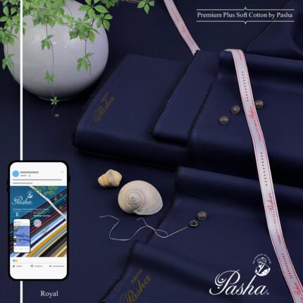 PASHA -Premium Plus - Soft Cotton - Royal Blue