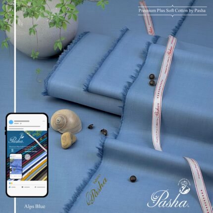 PASHA -Premium Plus - Soft Cotton - Alps Blue