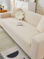 Jacquard Stripe Sofa Cover - Image 8