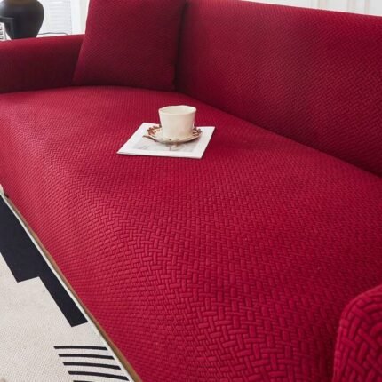 Jacquard Stripe Sofa Cover