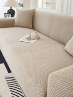 Jacquard Stripe Sofa Cover - Image 9