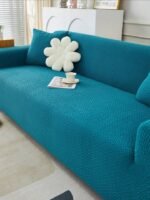 Jacquard Stripe Sofa Cover - Image 5