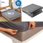 Premium Terry Cotton Waterproof Fitted Mattress Protector - Image 4