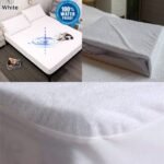 Premium Terry Cotton Waterproof Fitted Mattress Protector - Image 6
